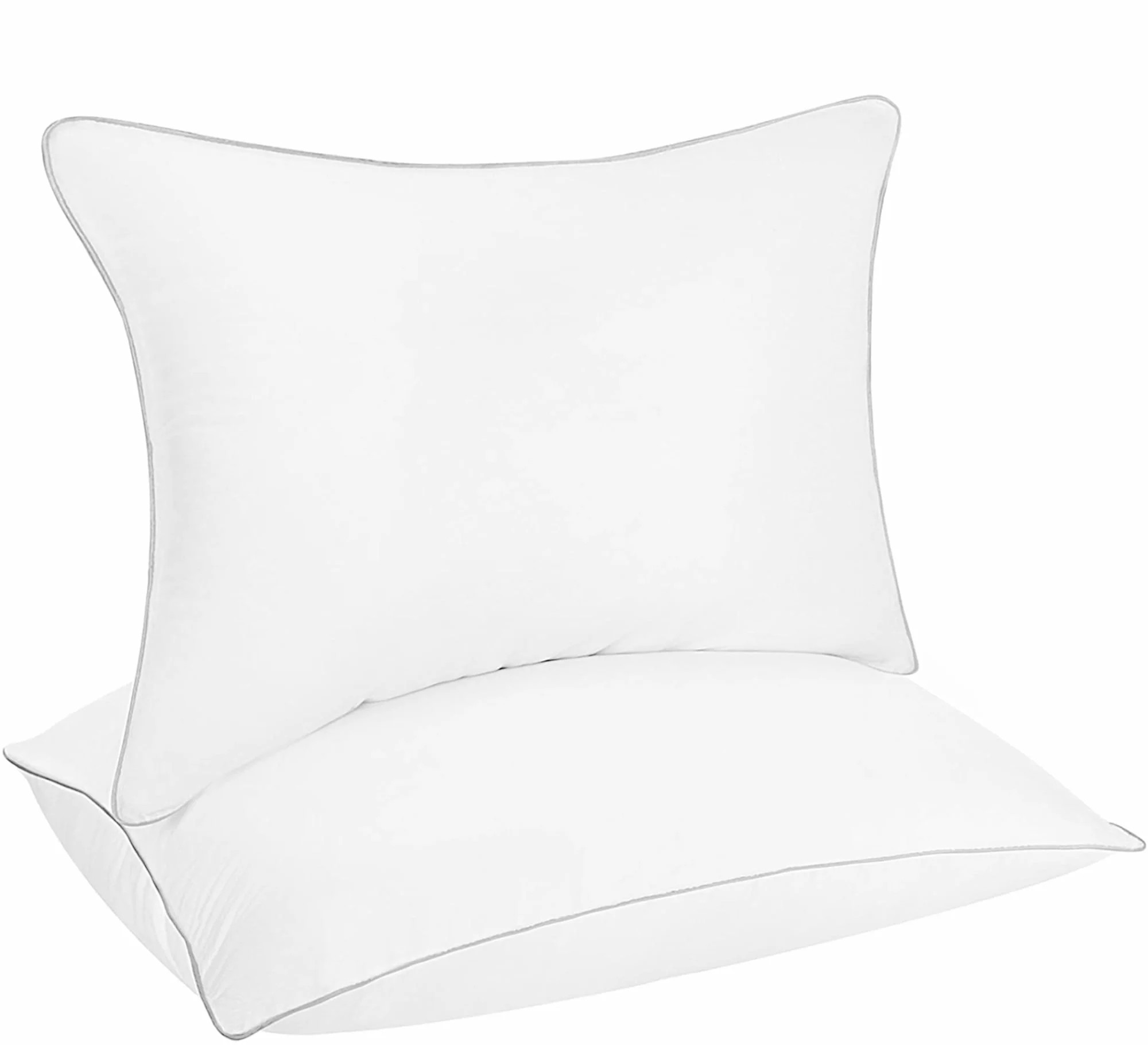 Casa Platino Bed Pillows Standard Size Down Alternative Soft Sleeping Pillows - Set of 2 - 20"x26... | Walmart (US)