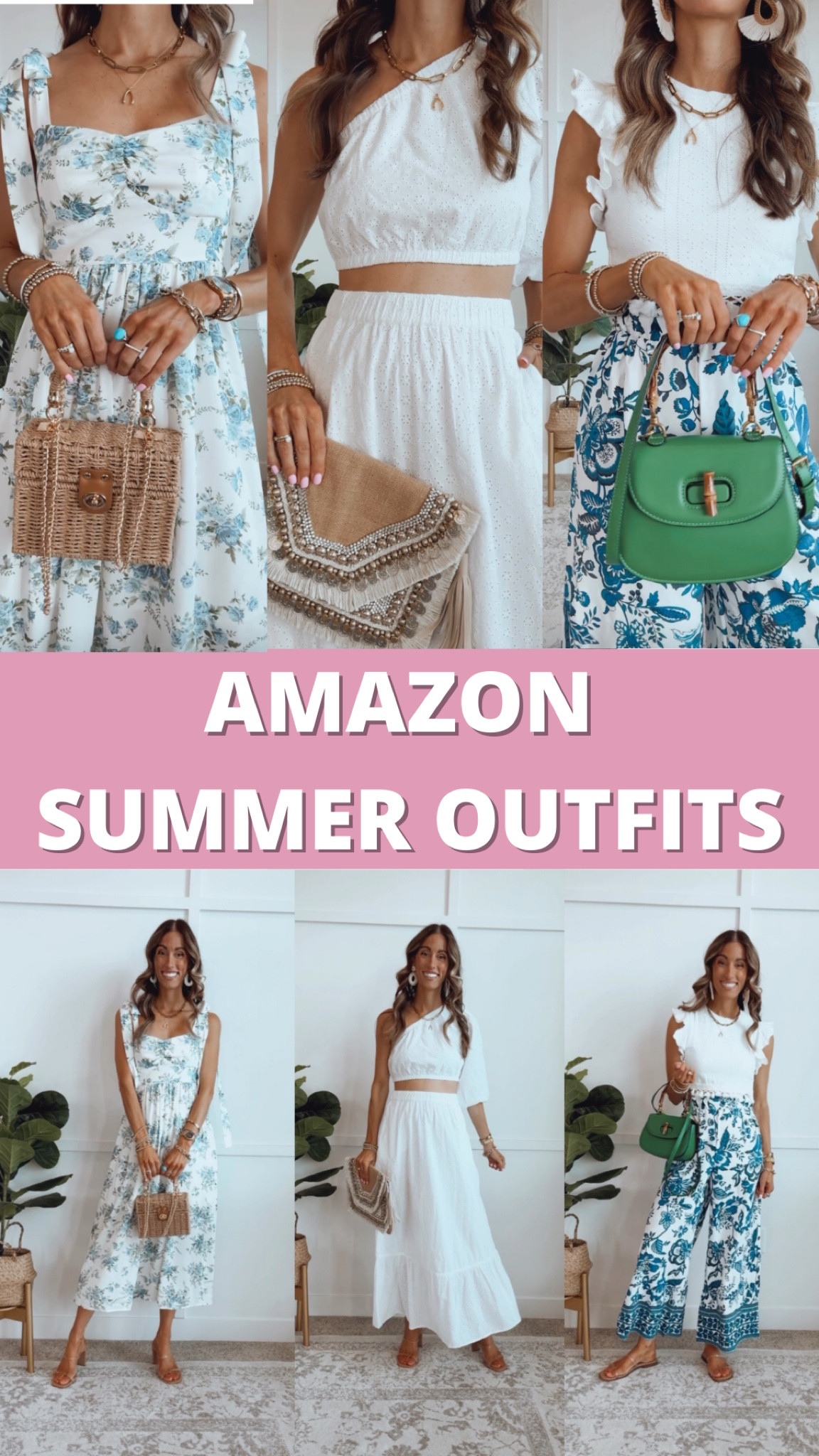 Non maternity bump friendly summer outfits 

If not pregnant: recommend your true to size in all but the last. Eyelet print set runs big. Size down. 

If pregnant: recommend sizing up in the tie shoulder dress and tassle two piece set. Eyelet print set runs big. 

#LTKBump #LTKTravel #LTKSummerSales