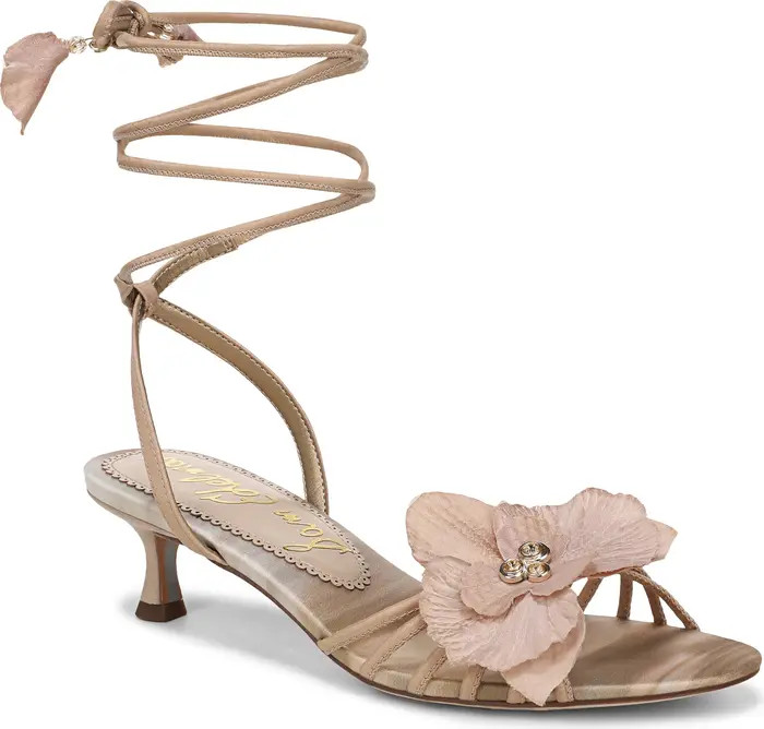 Sam Edelman Carla Ankle Wrap Sandal (Women) | Nordstrom | Nordstrom