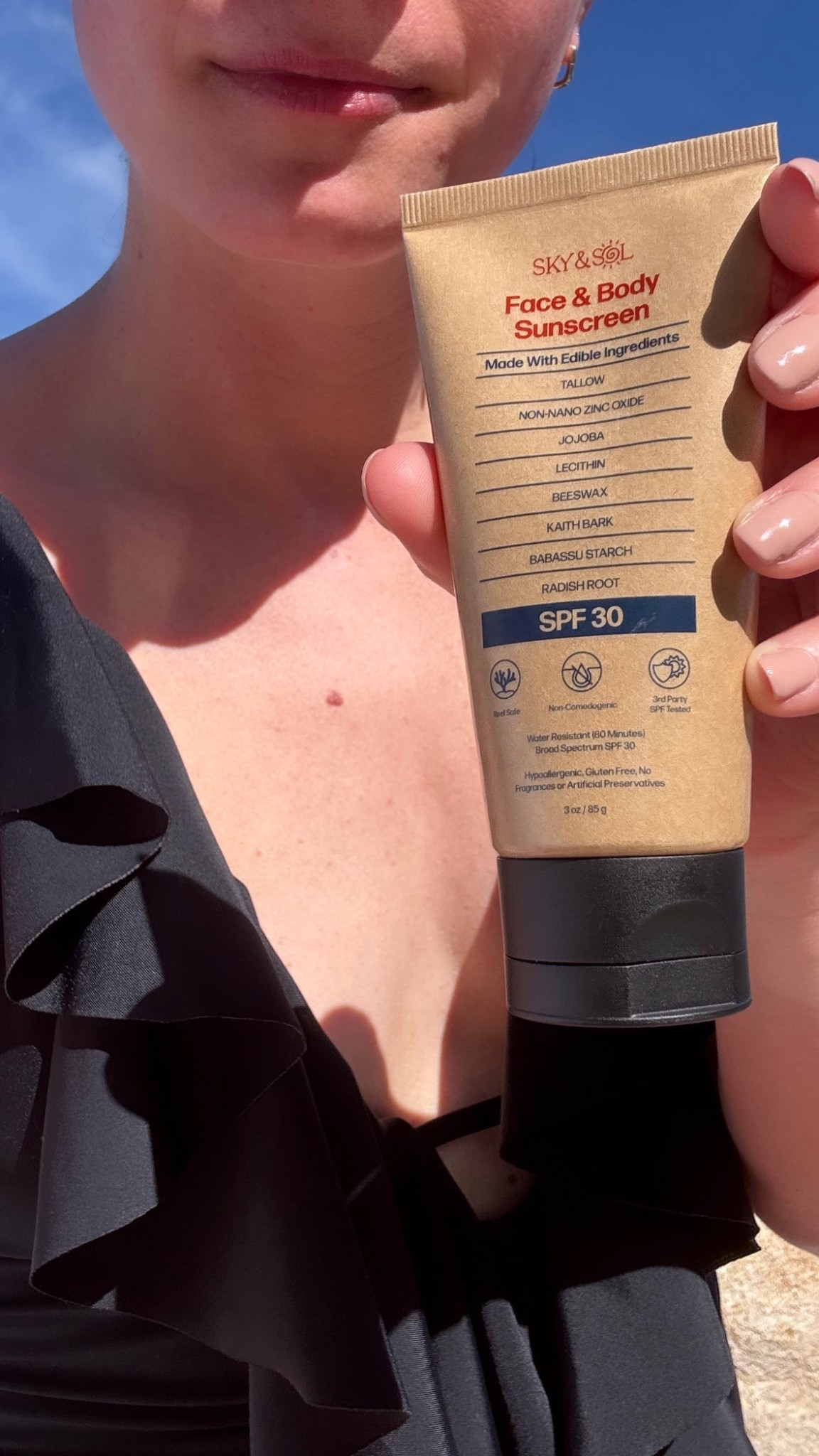 Desert sun approved ☀️🌵 This trip to Scottsdale was the perfect test for my Sky&Sol nontoxic sunscreen and it did not disappoint.

The ingredients are so clean, it rubbed in perfectly, and best of all—no white residue 🙌🏼 Just effortless protection that feels as good as it looks. This is exactly what I want on my skin, especially when I’m spending hours outside.

A forever staple in my travel bag from now on ✈️

#nontoxicskincare #mineralSunscreen #healthyskin #cleanbeauty #momapproved #scottsdalearizona #skincareessentials #lowtoxliving

#LTKBeauty #LTKTravel #LTKmomlife