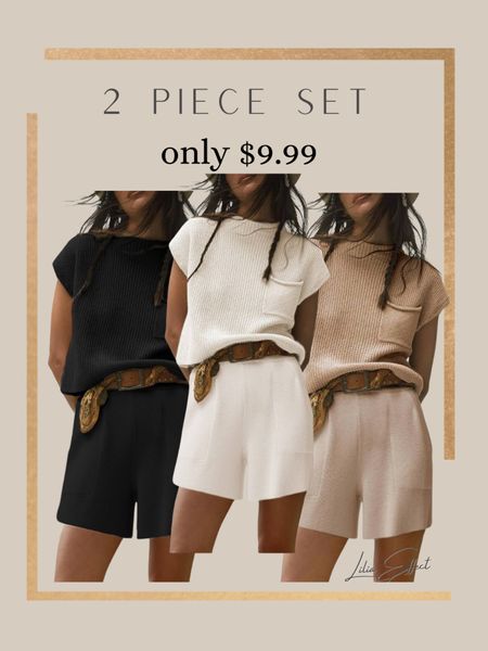 Amazon spring sale is here and now you can score these chic 2 piece sweater sets for $9 only! 
2 Piece Outfits Sweater Sets Knitted Pullover Tops High Waisted Shorts Tracksuit

Travel set • sweater and shorts • school drop off outfit 


#LTKstyletip #LTKsalealert #LTKtravel