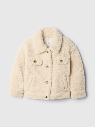 babyGap Sherpa Shirt Jacket | Gap (US)