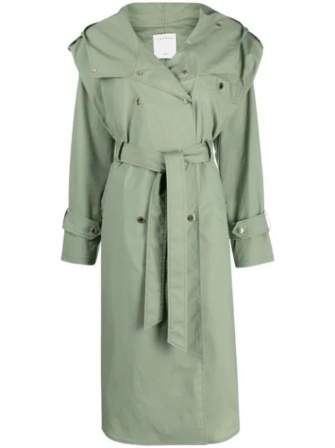Arie hooded trench coat | Farfetch (US)