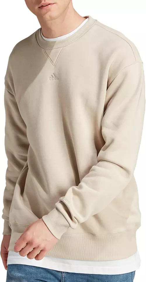 adidas Men's All SZN Fleece Sweatshirt | Dick's Sporting Goods | Dick's Sporting Goods