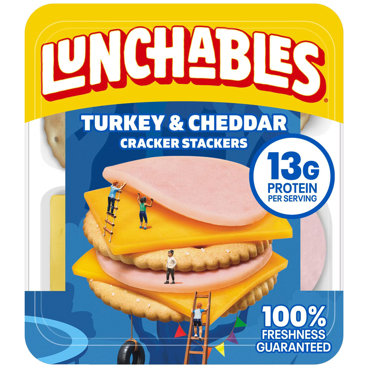 Lunchables Turkey & Cheddar Cheese with Crackers - 3.2oz | Target