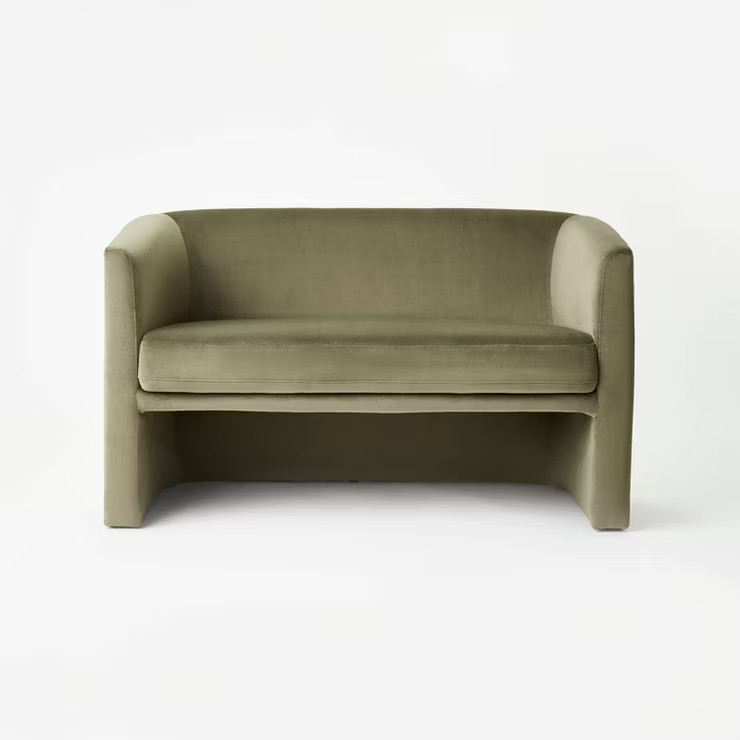 Vernon Loveseat Velvet - Threshold™ designed with Studio McGee | Target