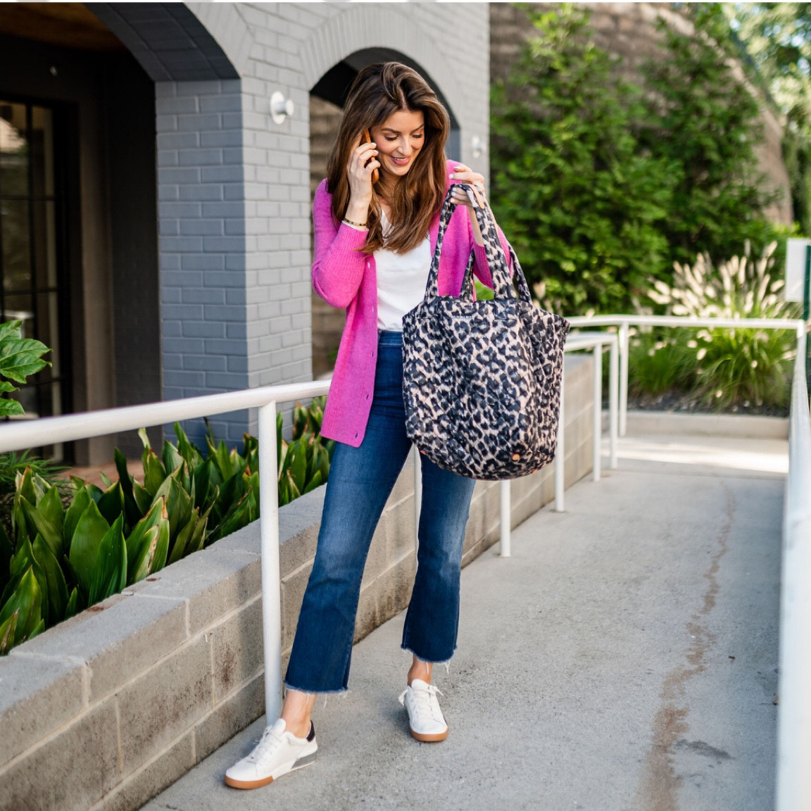 Bright pops of color are in for fall and @bloomingdales has everything you need. I've never been over the top with trends, but this is a classic way to incorporate some color without being too trendy. As ﻿mentioned, this is a total soccer mom look but individually the pieces make great wardrobe staples. #ad #Bloomingdales

#LTKSeasonal #LTKshoecrush #LTKstyletip