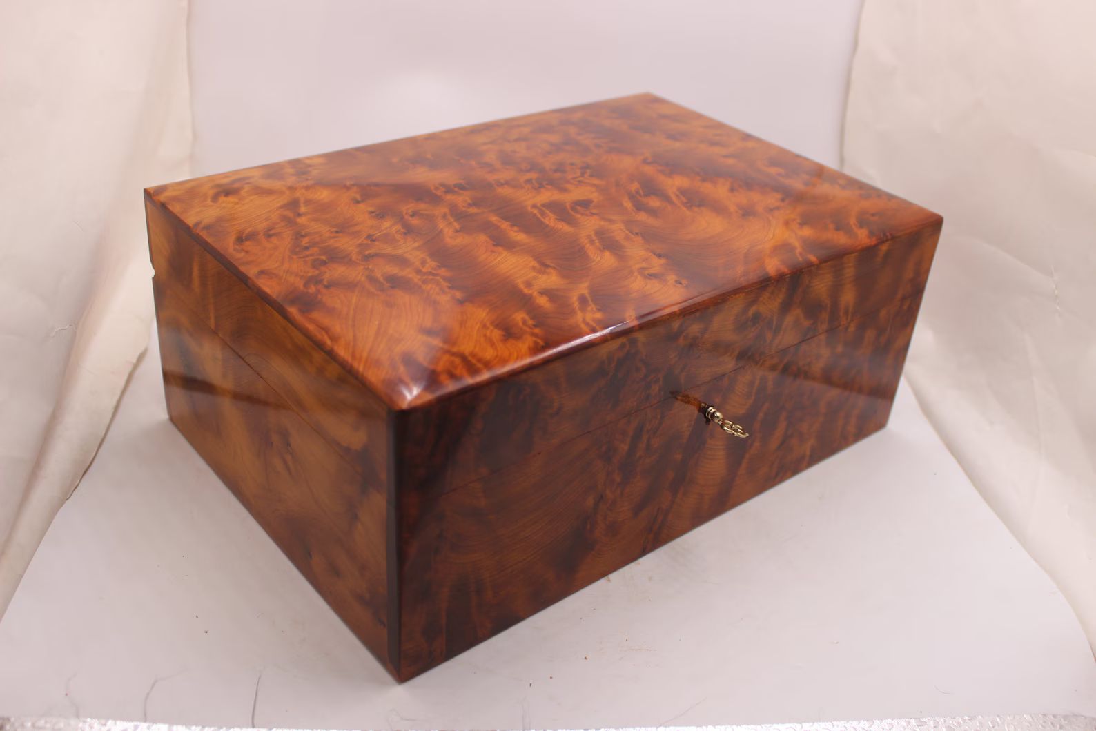 Big Handmade Jewelry Box Made Of Thuya Burl Wood,Large Jewelry Box,Jewelry Organizer Box,Memory B... | Etsy (US)