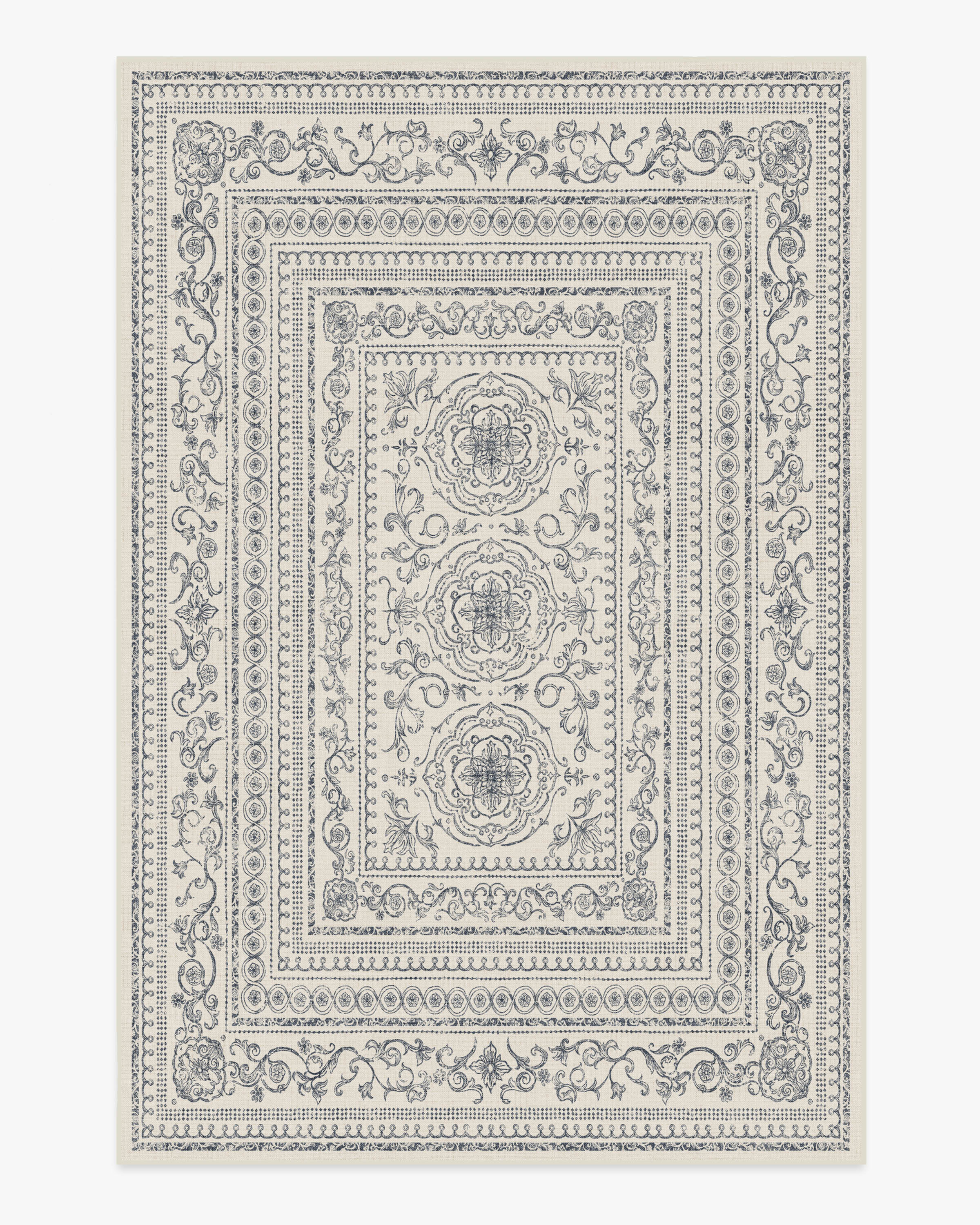 Gisele Navy Rug | Ruggable US | Ruggable