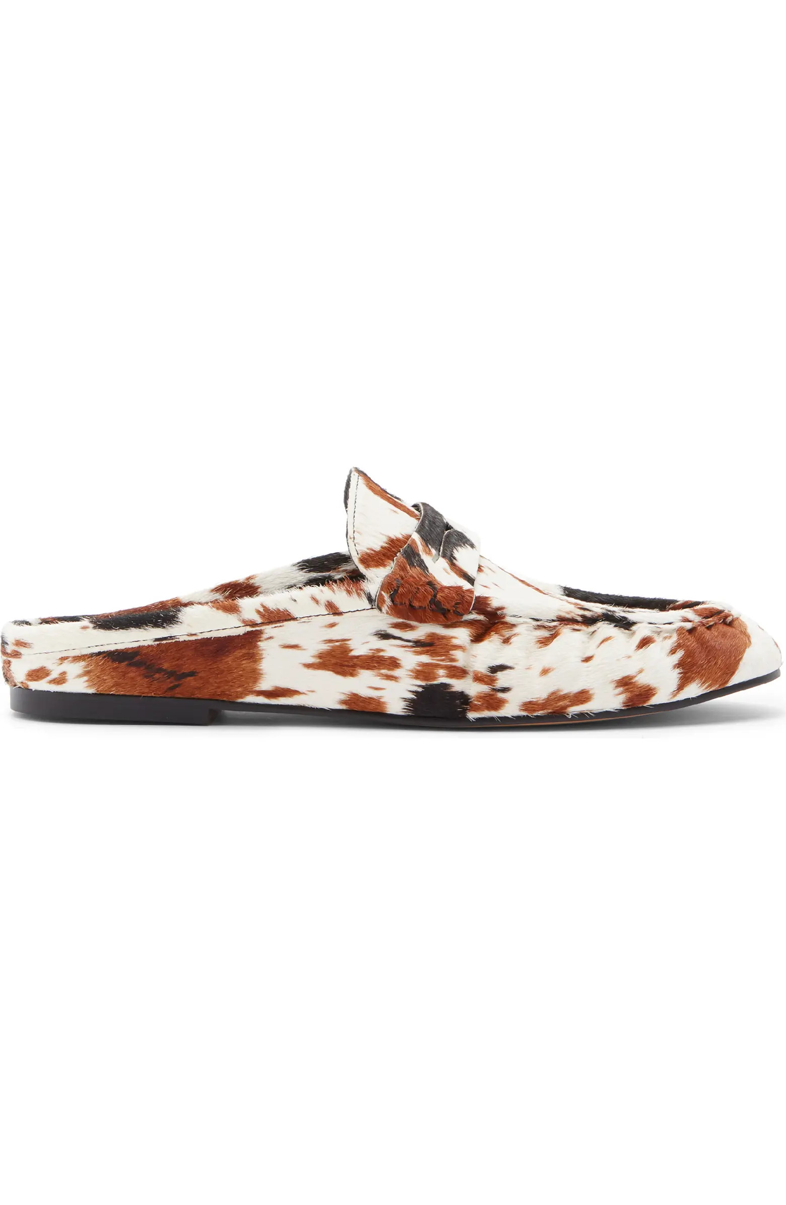 Rafe Genuine Calf Hair Loafer Mule (Women) | Nordstrom