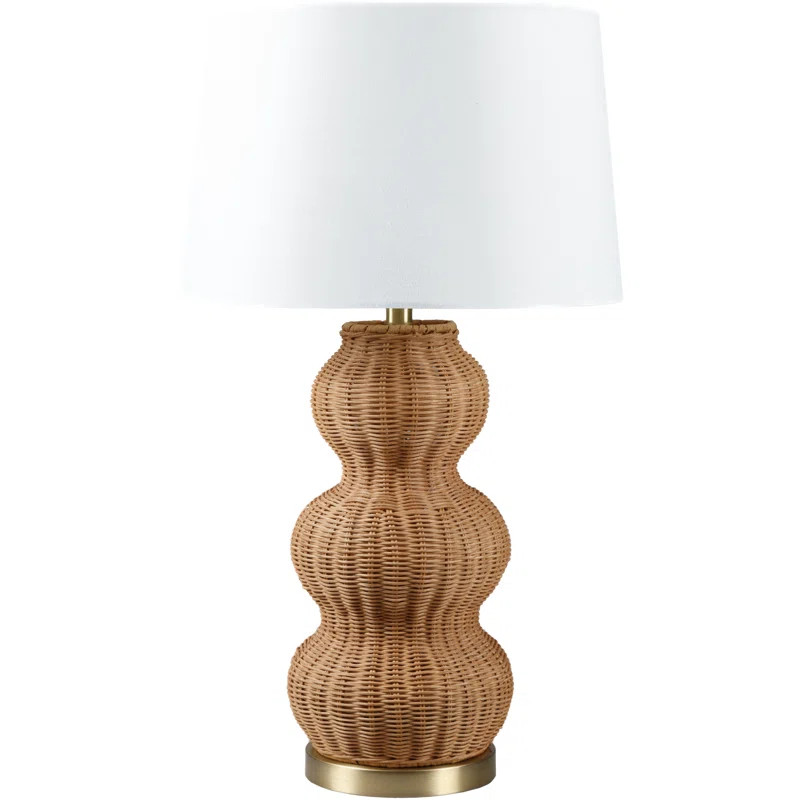 Gianna Wicker/Rattan Table Lamp | Wayfair North America