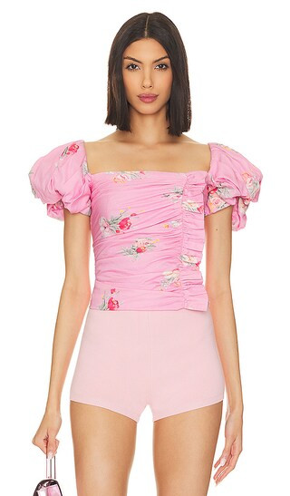Dalima Top in Pink Parade | Revolve Clothing (Global)