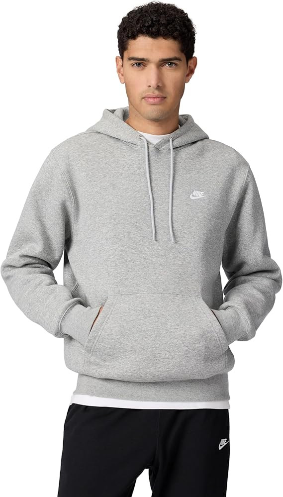 Nike Men's Club Pullover Fleece Hoodie | Amazon (US)