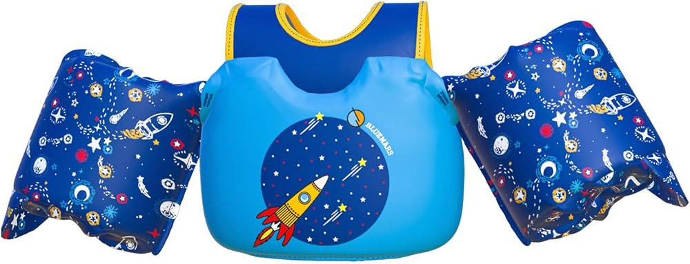 Coast Guard Approved Life Jacket Kids Toddler Swim Vest 33-55 LBS,Toddler Floaties for 30-50 Poun... | Amazon (US)