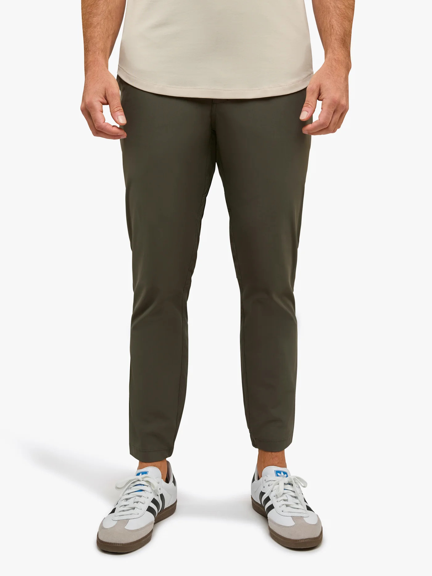 AO Jogger Pant | Dark Pine Slim-fit Versaknit® | Cuts Clothing Inc.