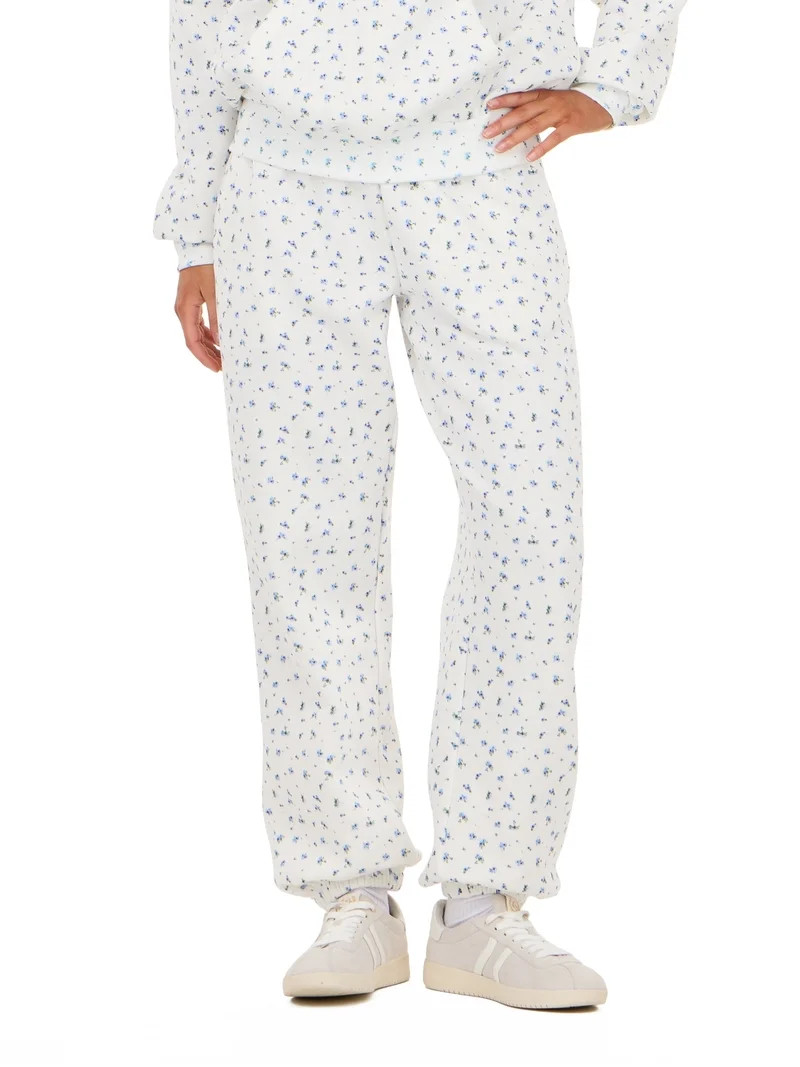 Forever 21 Women's and Women's Plus Americana Fleece Jogger Sweatpants, Sizes XXS-4X | Walmart (US)