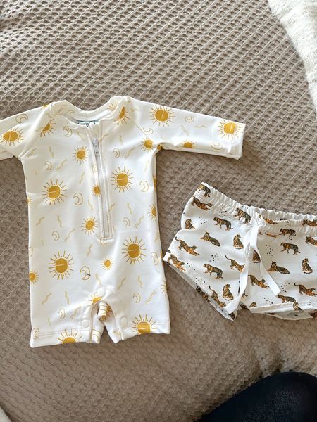 Baby boy swim trunks and gender neutral rash guard - boho baby clothes - summer outfits for baby

#LTKfamily #LTKbump #LTKbaby