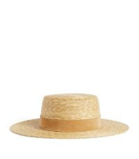 Straw Spencer Boater Hat | Harrods