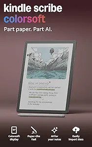 Amazon Kindle Scribe Colorsoft 64GB (newest model) — 11” paper-like color display with front ... | Amazon (US)