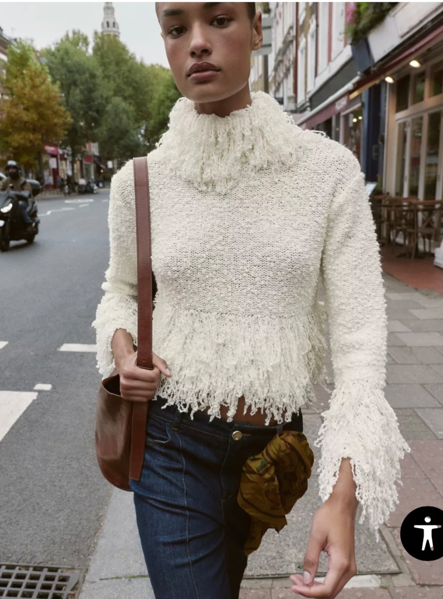 The perfrct fringe sweater from Zara 

#LTKOver40