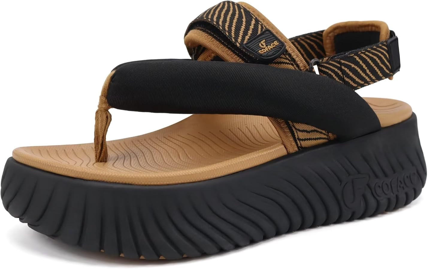 COFACE Womens Trendy Orthopedic Walking Sandals Comfortable Plantar Fasciitis Arch Support Sport ... | Amazon (US)