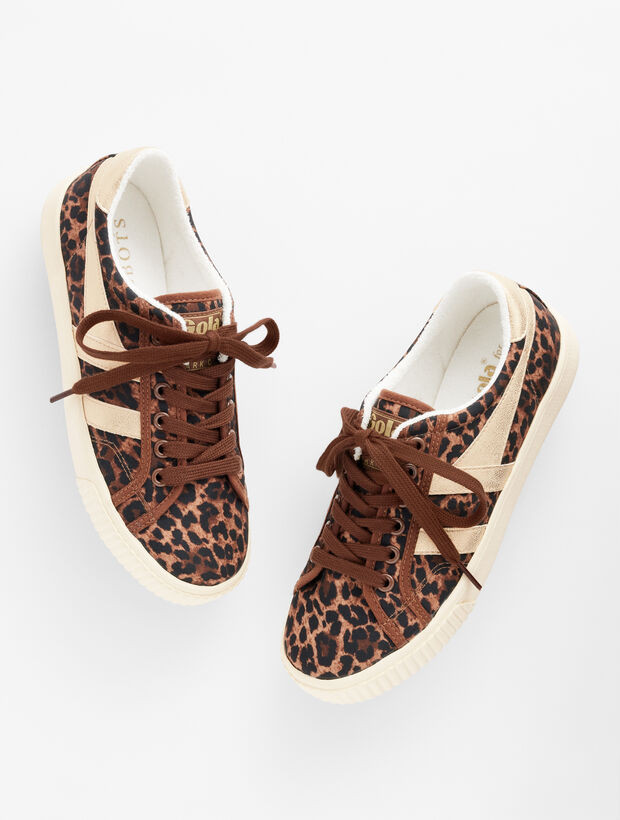 Gola® Mark Cox Tennis Sneakers - Spectacular Animal | Talbots