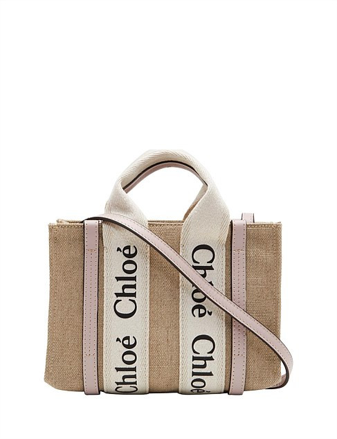 WOODY MINI TOTE WITH STRAP | David Jones (Australia & New Zealand)