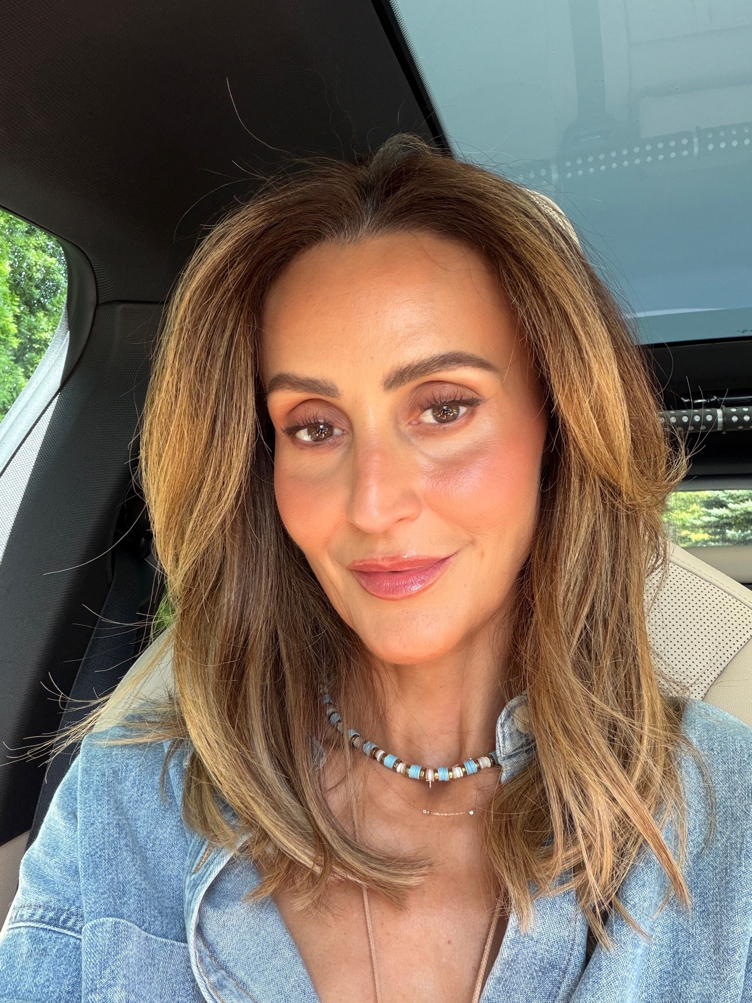 Summer makeup and the perfect cherry blush

#LTKOver40 #LTKBeauty #LTKootd