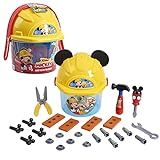Disney Junior Mickey Mouse Handy Helper Tool Bucket Construction Role Play Set, 25-pieces, by Just P | Amazon (US)