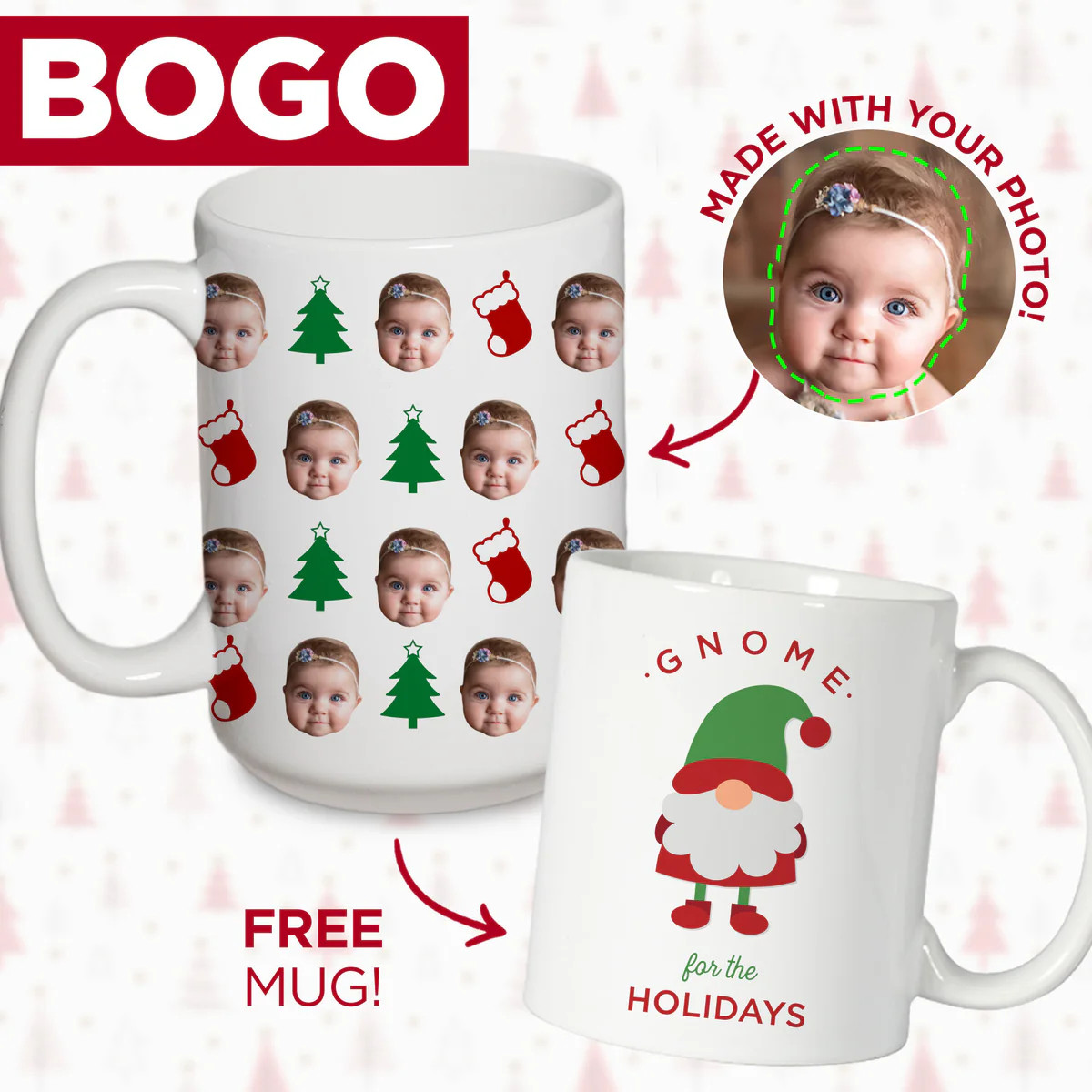 BOGO: Personalized Mug + 11 oz Gnome Mug | Type League Press