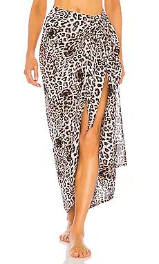 MIKOH Kainoa Sarong in Leopard from Revolve.com | Revolve Clothing (Global)