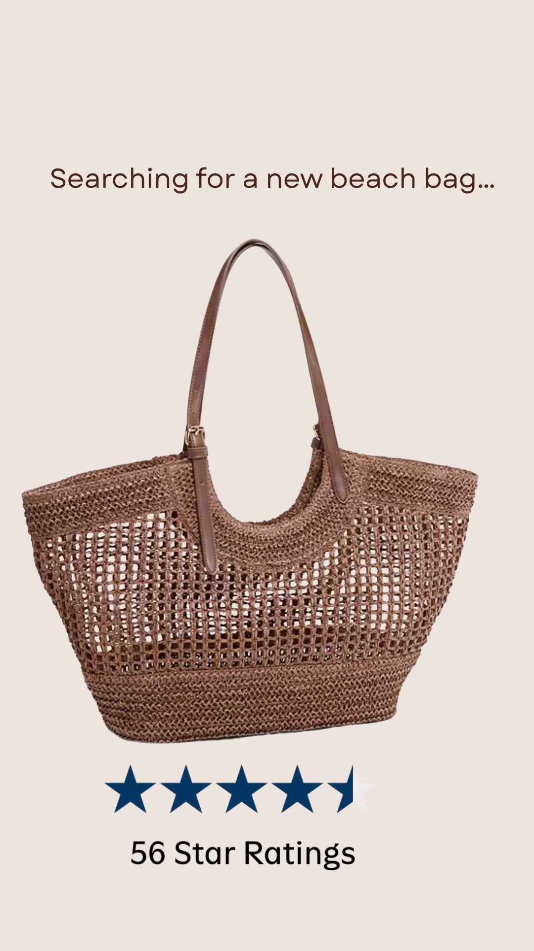 Beach bag

#LTKmomlife #LTKTravel #LTKActive