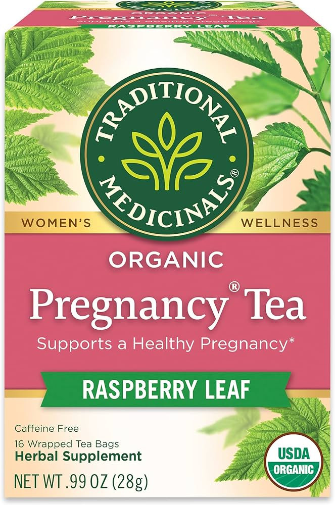 Traditional Medicinals Tea, Organic Pregnancy Tea, Supports a Healthy Pregnancy, Raspberry Leaf, ... | Amazon (US)