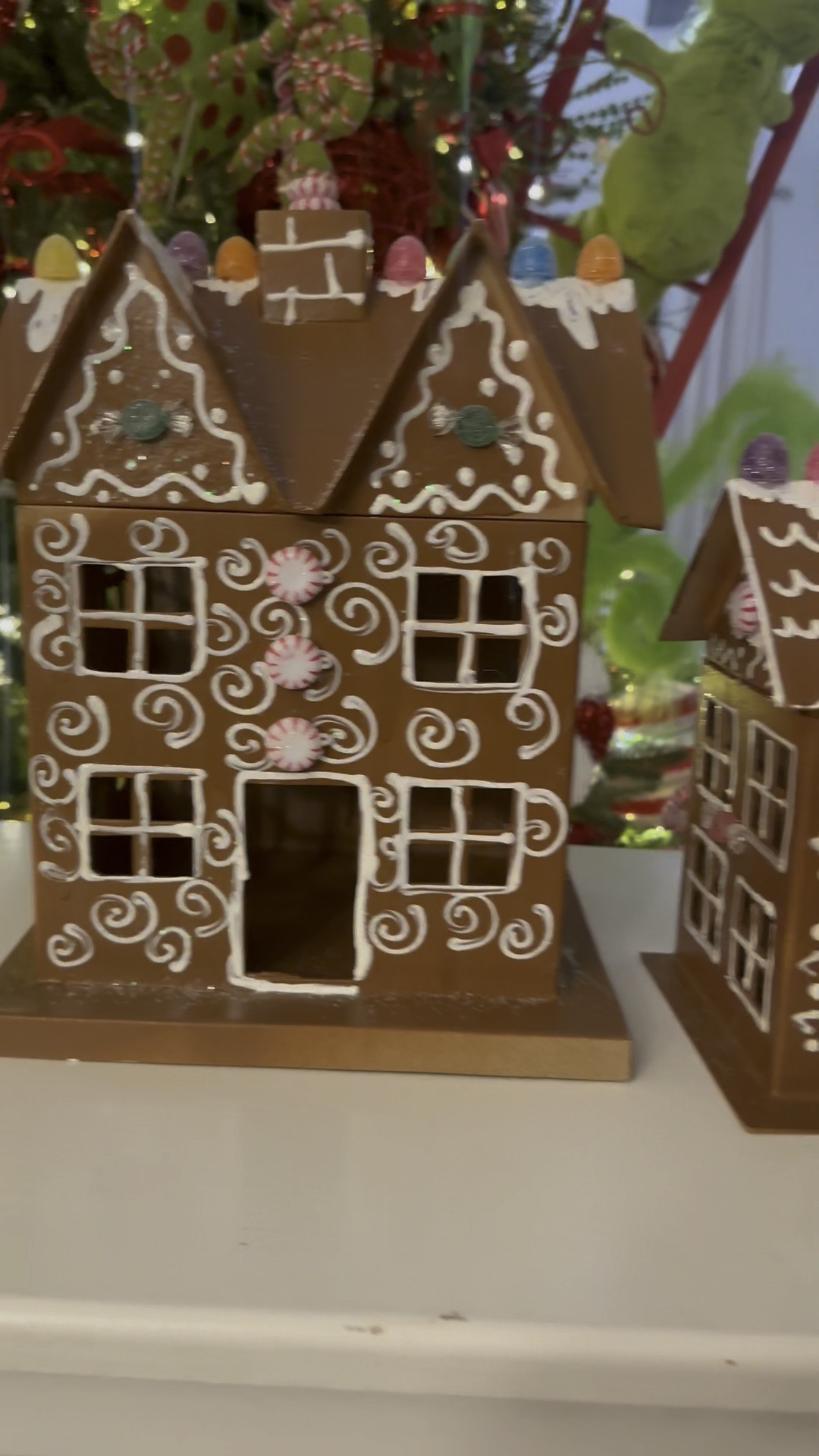 DIY Gingerbread Houses 🎄🍬 I made these using papier-mâché houses, and they turned out so cute and festive! Instead of splurging on expensive ceramic gingerbread houses, I created my own last year, and it’s such a fun, budget-friendly project.

In this video, I’m walking you through the process step by step! #DIYGingerbreadHouses #HolidayCrafts #ChristmasDIY #LTKHoliday #LTKSeasonal #BudgetFriendlyDecor #GingerbreadDecor #ChristmasDecorating #LTKDIY #HolidayInspo

#LTKHoliday #LTKHome #LTKSeasonal