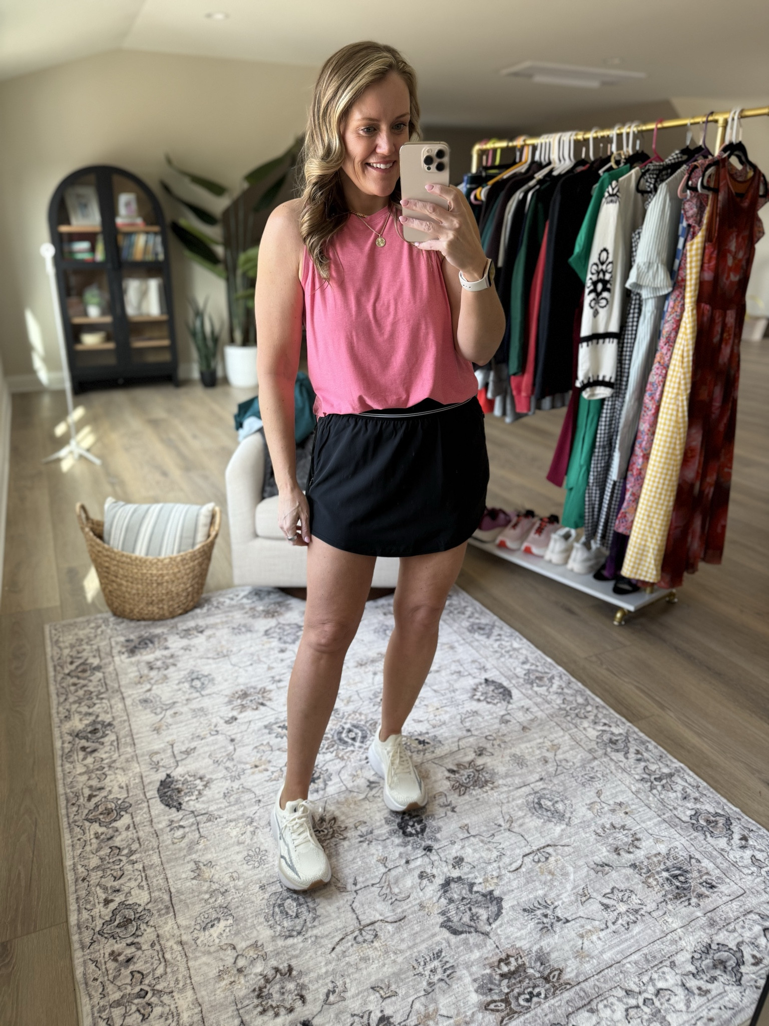 Walmart finds
Mom fashion
Walmart fashion 
Athletic dress
Sports mom
Shorts
Skort
Tank top 
Sneakers
Fits TTS, wearing medium 



#LTKgrwm #LTKmomlife #LTKdayinmylife