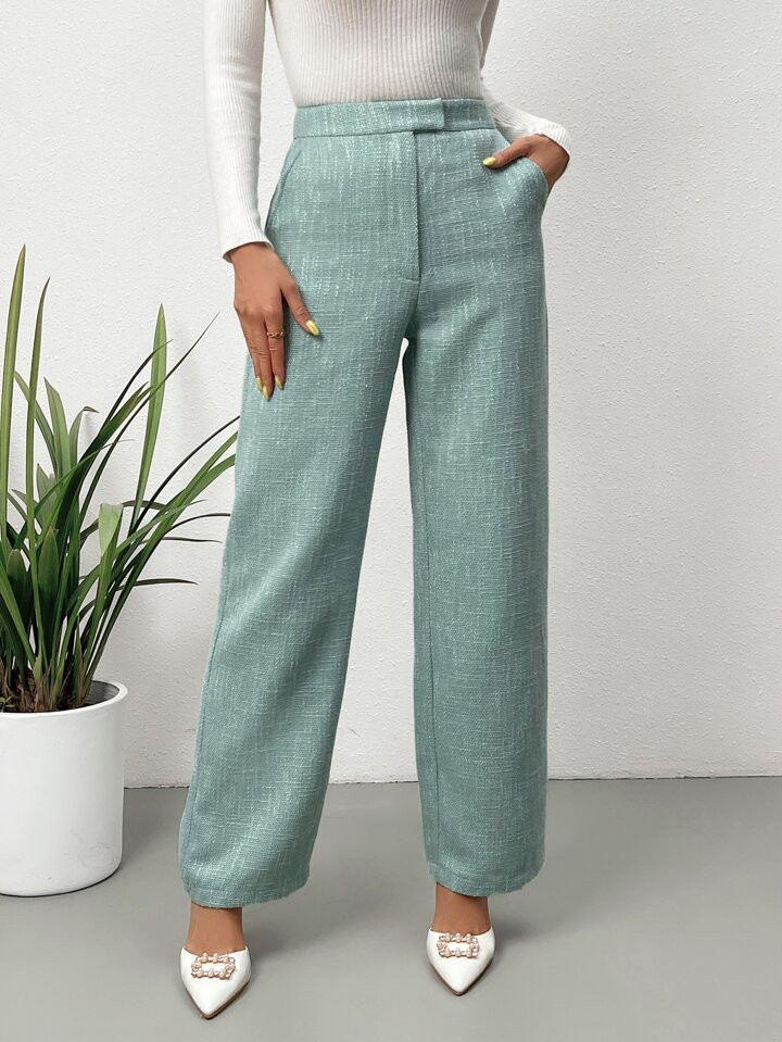 SHEIN Privé High Waist Suit Pants | SHEIN