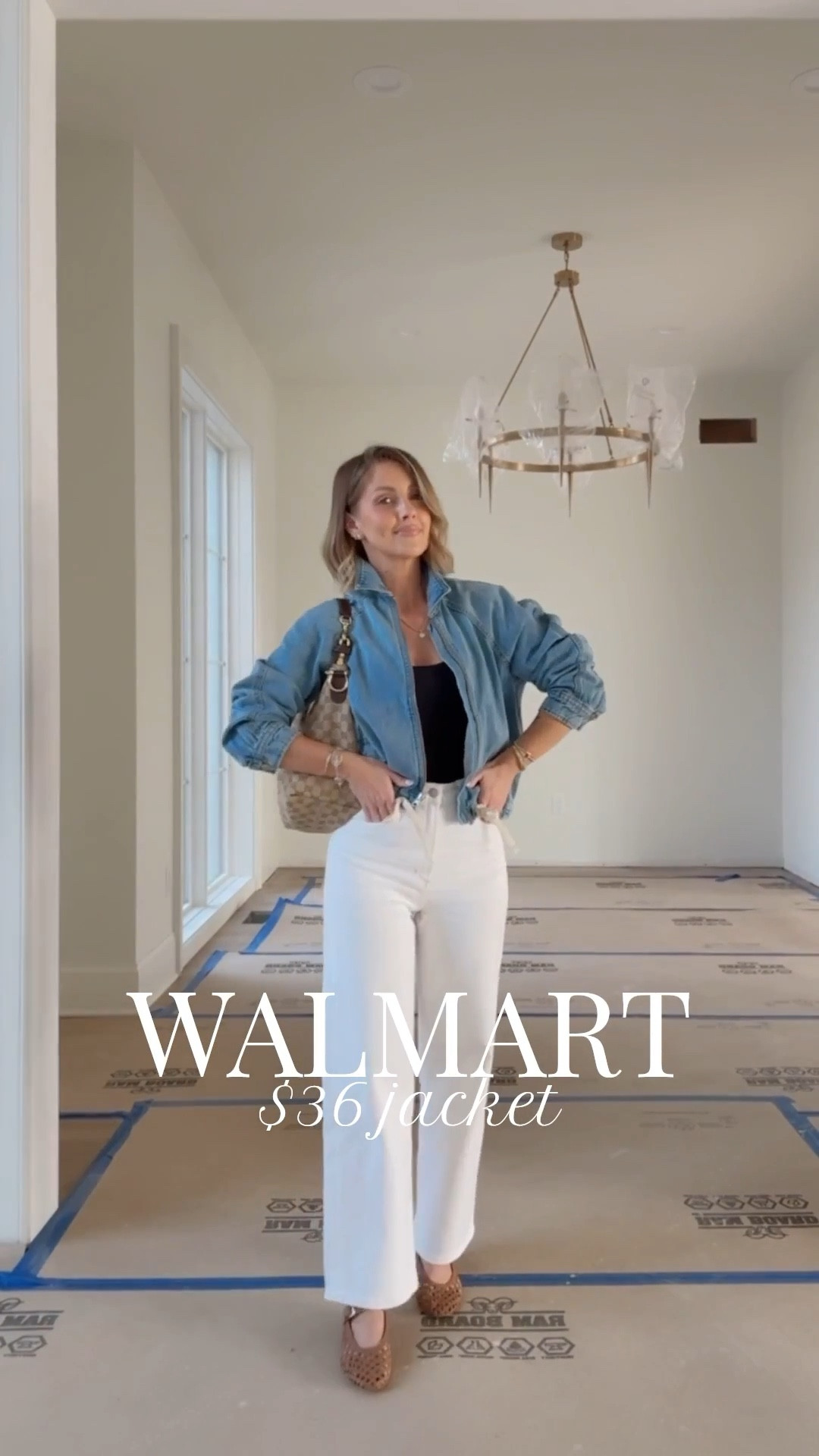 This jacket is $36 from Walmart!!
XS bra free tank / XS denim jacket / 24 jeans / shoes are true to size 

#LTKootd #LTKSeasonal #LTKSaleAlert