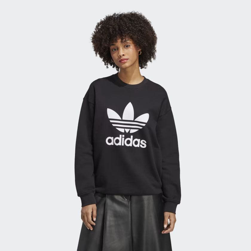 Trefoil Crew Sweatshirt | adidas (US)