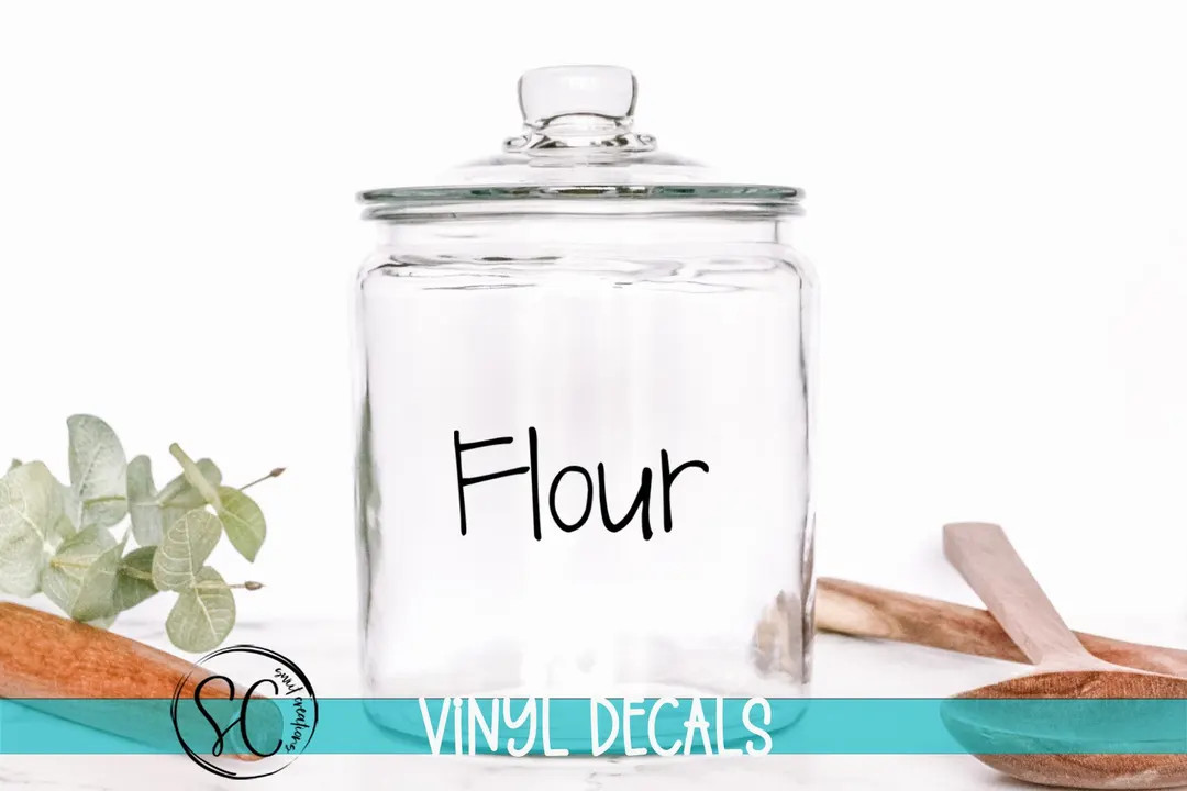 Pantry Labels, Canister Decals, Pantry Decals, Canister Labels, Pantry Stickers, Custom Labels, J... | Etsy (US)
