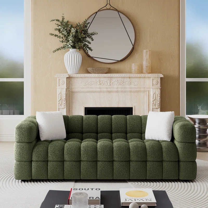 Monica 81'' Upholstered  Sofa | Wayfair North America