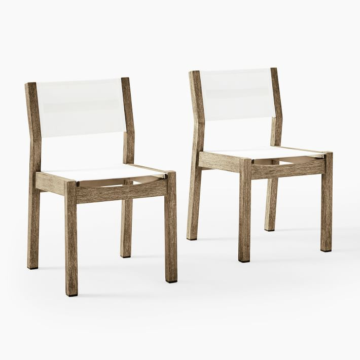 Portside Outdoor Textilene Dining Chair | West Elm (US)
