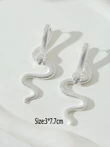Snake Design Earring Jackets SKU: sj2211023867182823(500+ Reviews)$2.50$2.38Join for an Exclusive... | SHEIN