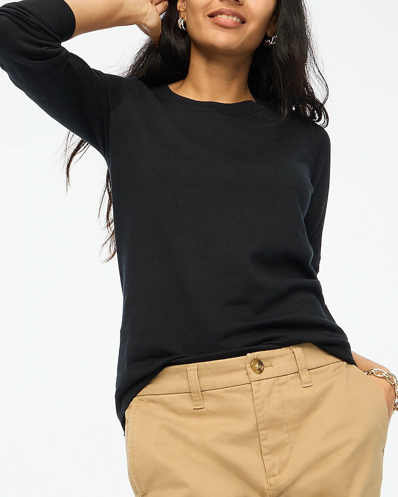 Cotton Teddie sweater | J.Crew Factory
