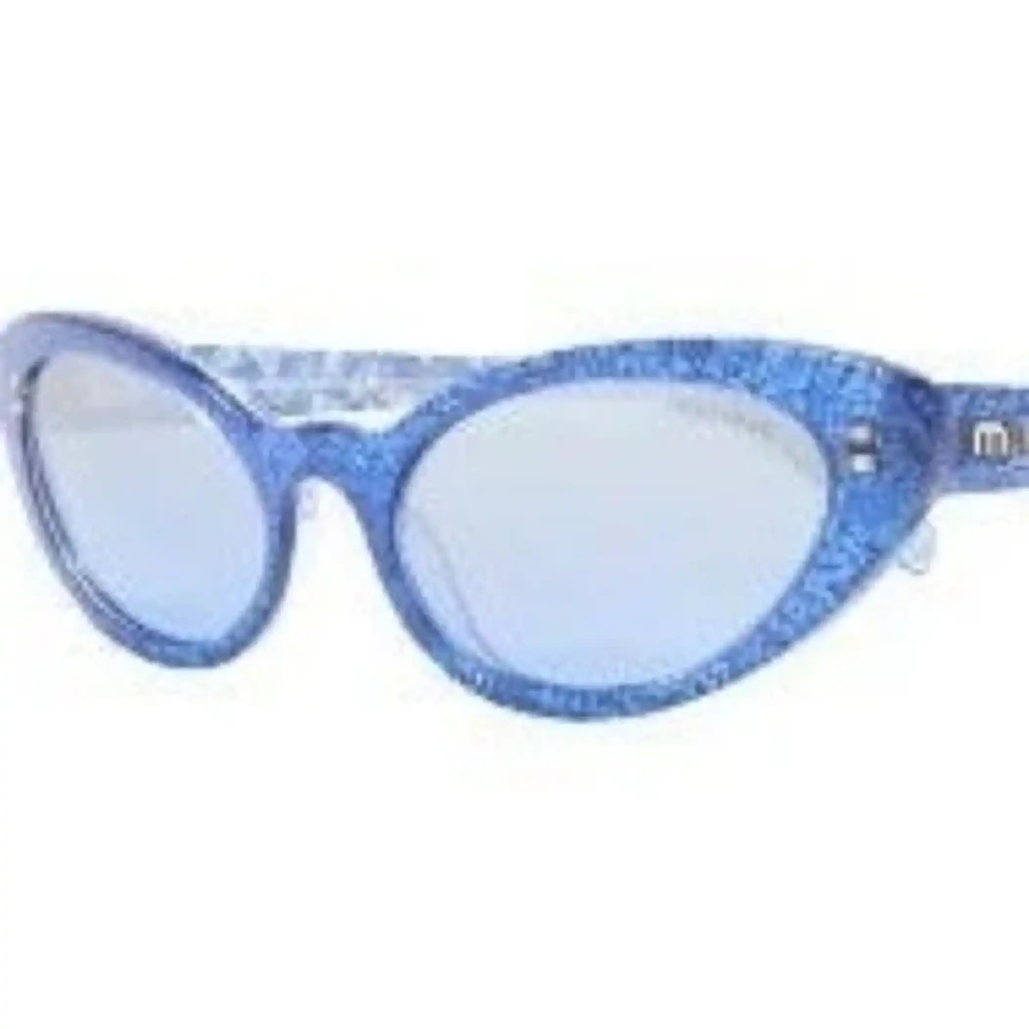 Miu Miu 53mm Glitter Cat Eye Sunglasses | Grailed | Grailed