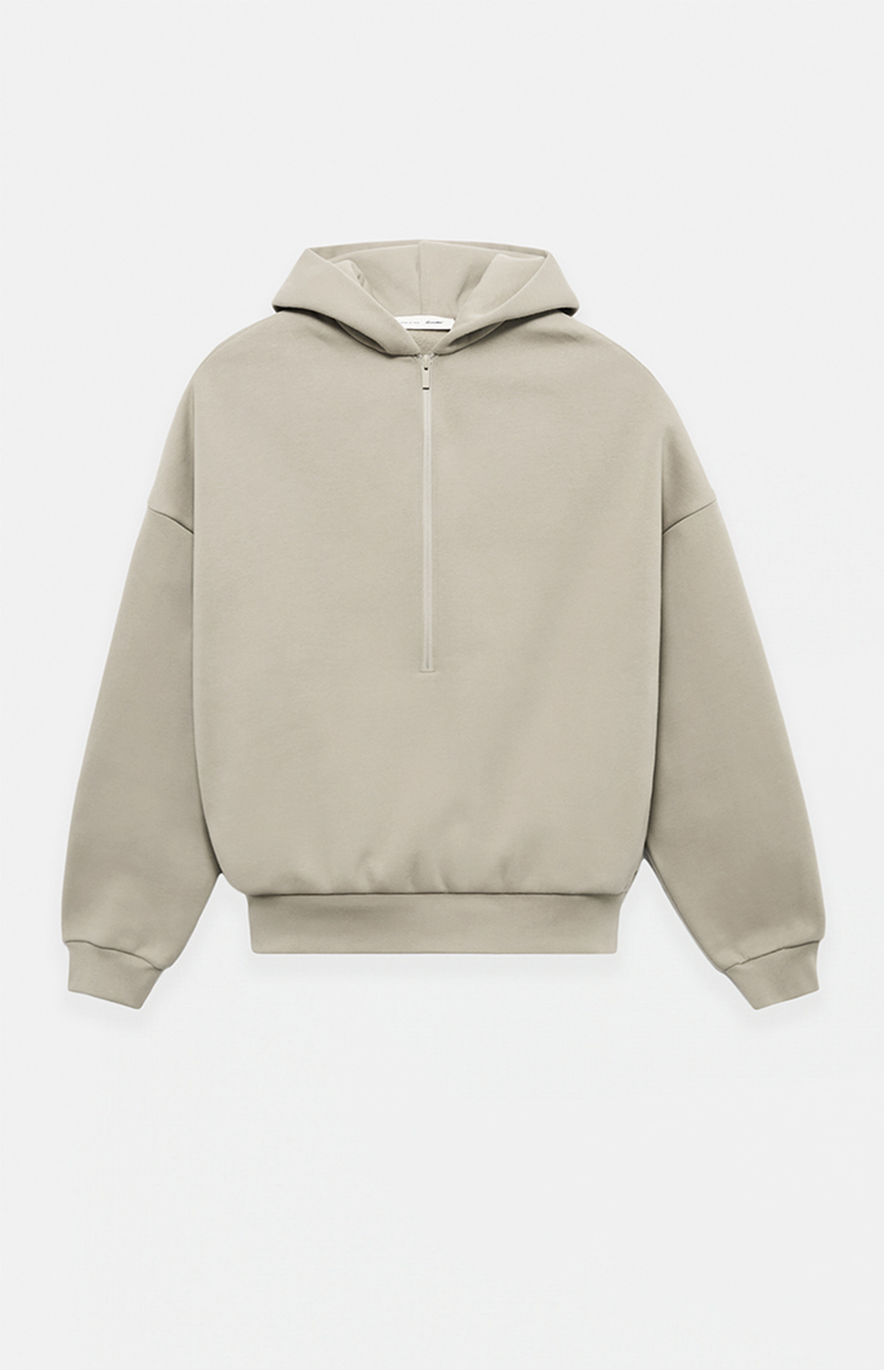 Fear of God ESSENTIALS Seal Property Lounge Half Zip Hoodie | PacSun