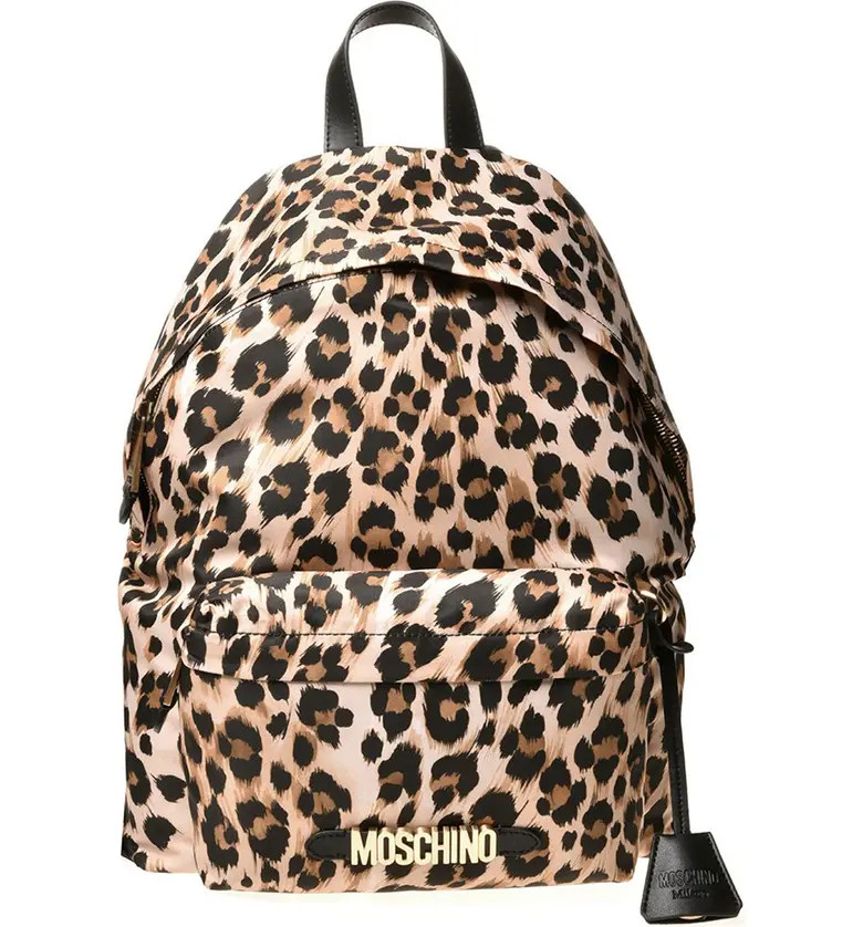 Moschino Leopard Print Backpack | Nordstrom | Nordstrom