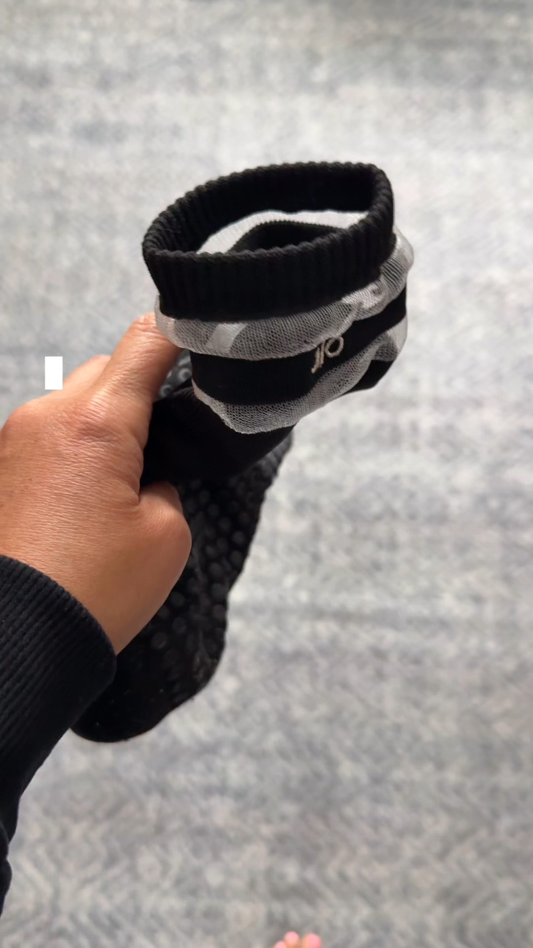 100% MY FAVORITE SOCKS I'VE EVER OWNED! They're thin, they have grippy bottoms and cool mesh detailing by the ankle. What more can you ask for?! 

#LTKfitnessgoals #LTKActive #LTKOver40