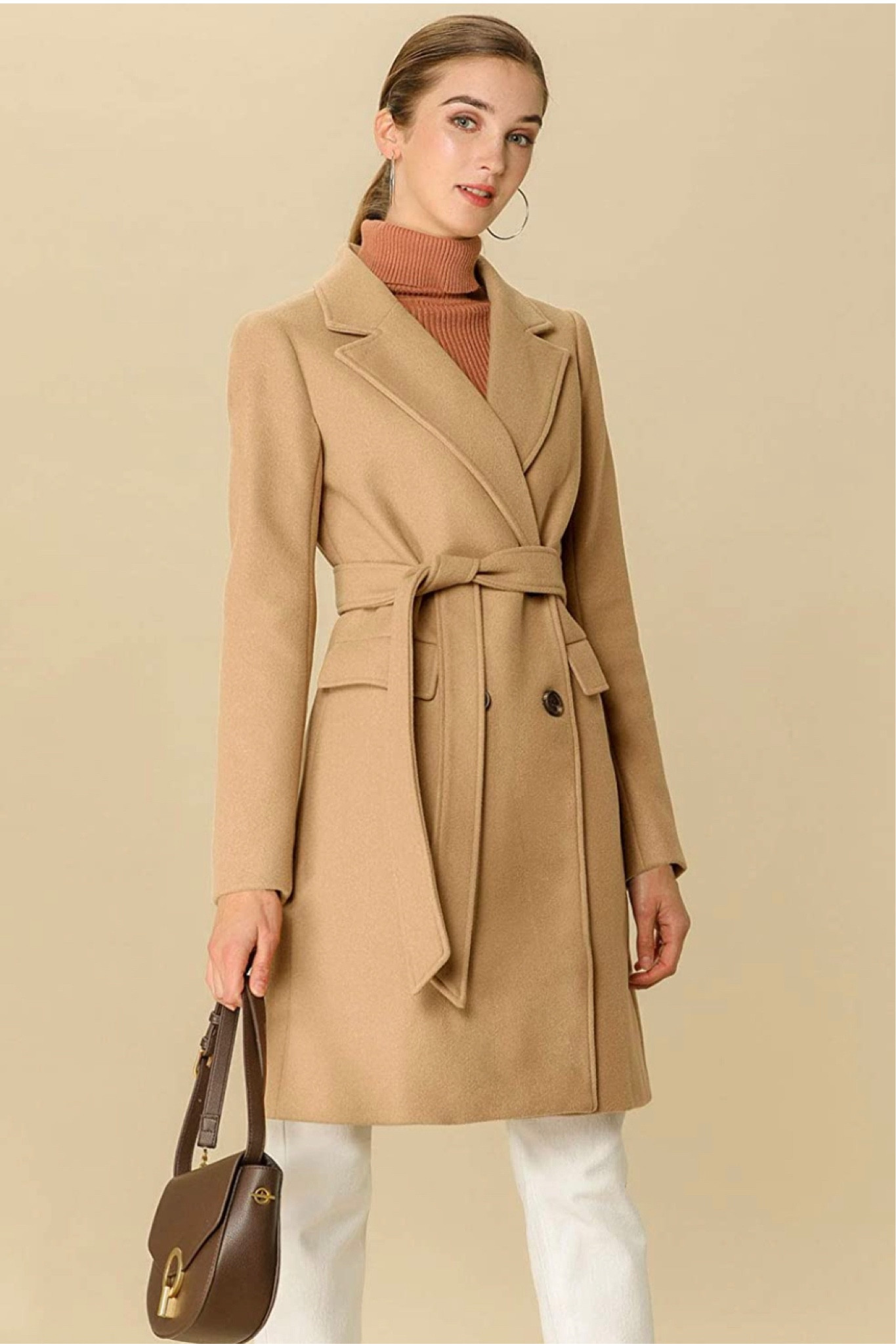 Fall coat. Amazon prime day. Brown wrap coat. Wool coat. Wool wrap coat. Amazon finds. 
.
.
.
.. #finditonamazon #amazonprime 

#LTKstyletip #LTKunder100 #LTKSeasonal