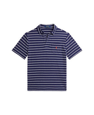 Big Boys Striped Polo Shirt | Macy's
