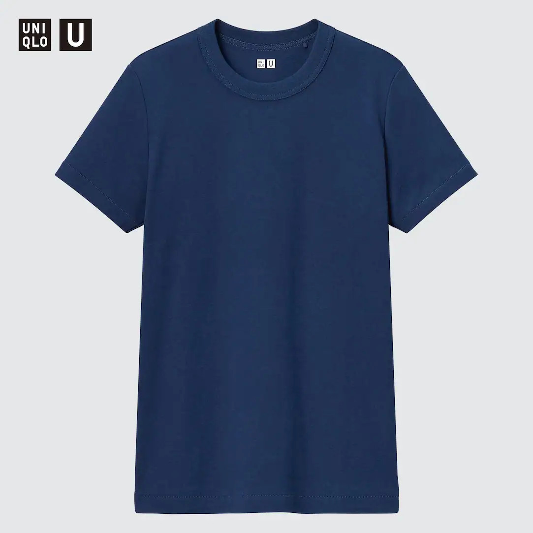 Uniqlo U Crew Neck Short Sleeved T-Shirt | UNIQLO (UK)